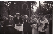 01_Najstarsi mieszkańcy Marynowy 1962. Jan Kobylański 80 l. Feliks Dawidowicz 86 l. Ludwik Jarmoszka 79 l..jpg